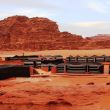 Obozowisko na Wadi Rum