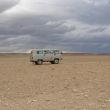 UAZ na pustyni Gobi