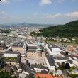 Panorama Salzburga z twierdzy Hohensalzburg