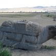 Kamienny żółw, pamiętający czasy Czyngis Chana
